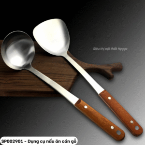 Dụng cụ nấu ăn cán gỗ