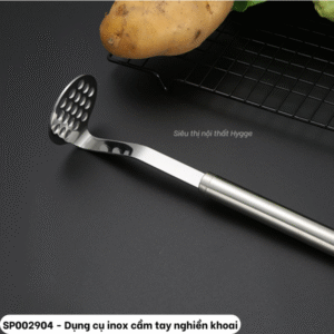 Dụng cụ inox cầm tay nghiền khoai
