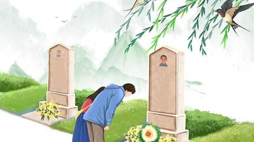 Mẫu bài cúng thanh minh tại mộ