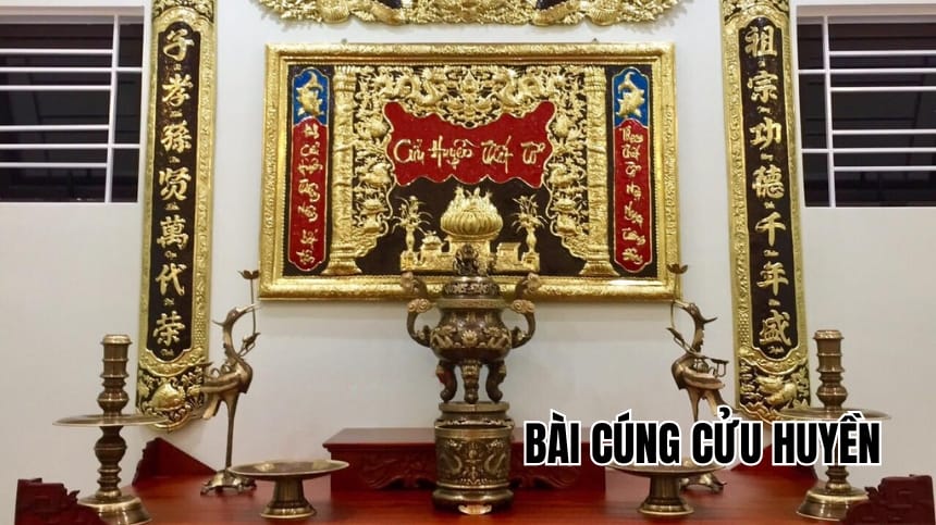 Bài cúng Cửu Huyền: Tổng hợp văn khấn và lưu ý quan trọng