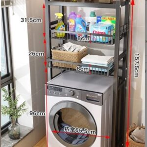 Kệ kim loại để đồ đặt trên máy giặt