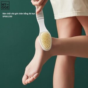 Bàn chải chà gót chân bằng đá bọt