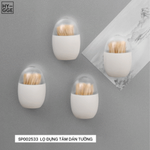 Lọ đựng tăm nam châm dán tường