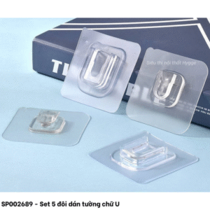 Set 5 đôi dán tường chữ U
