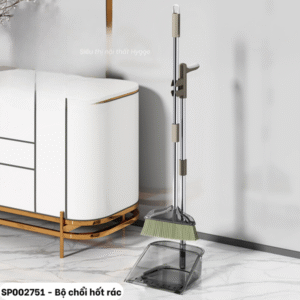 Bộ chổi hót rác - Xanh trong