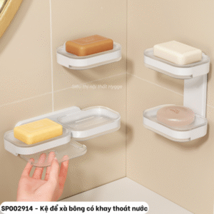 Kệ để xà bông có khay thoát nước