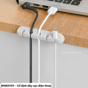Cố định dây sạc điện thoại