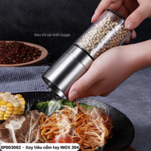 Xay tiêu cầm tay INOX 304