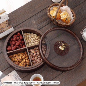 Khay đựng mứt Tết