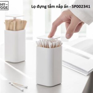 Lọ đựng tăm nắp ấn