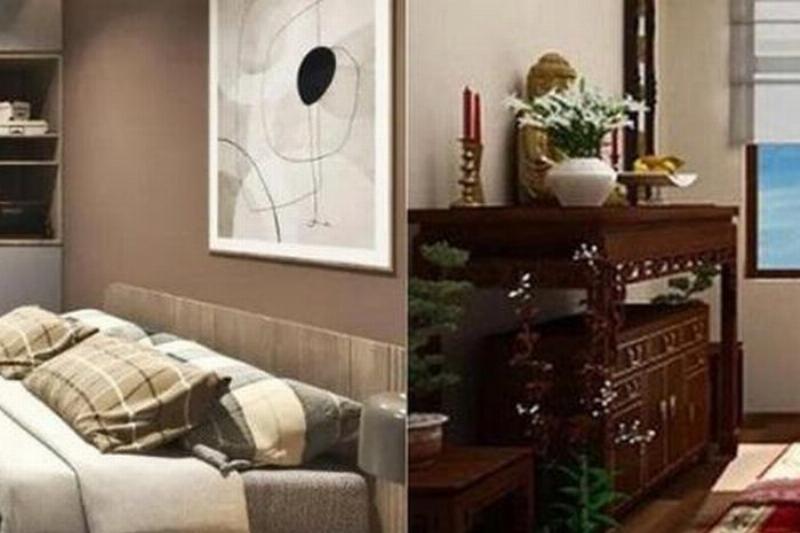 Bố trí phòng ngủ và phòng thờ một cách khoa học và phong thủy