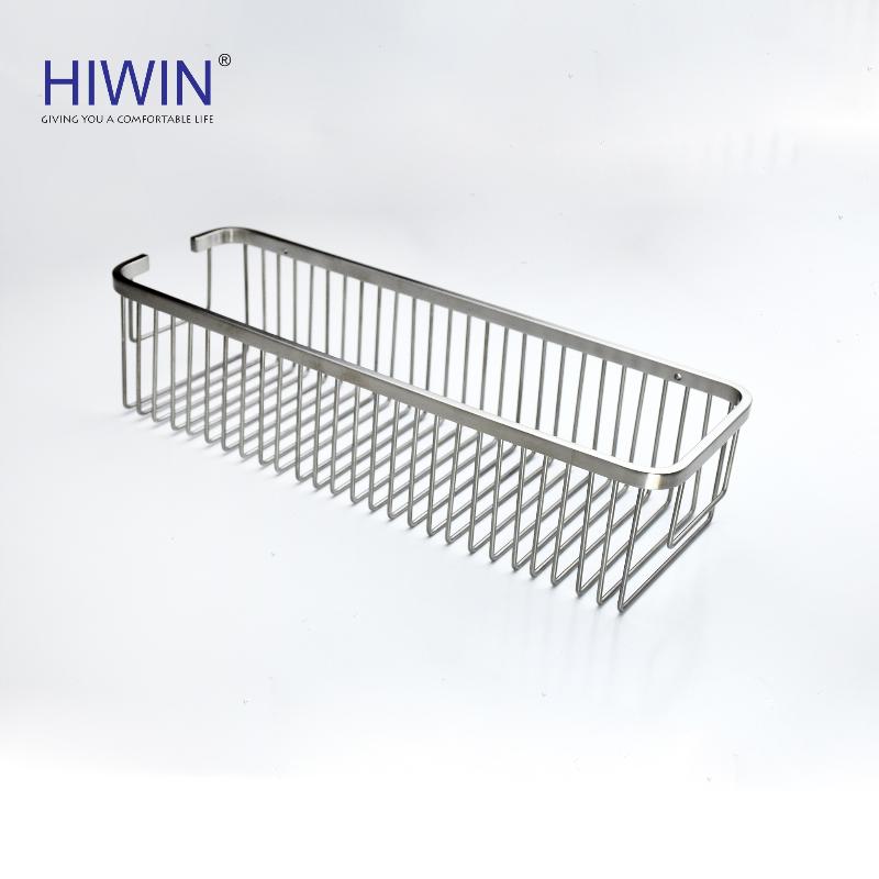 Kệ inox nhà tắm dạng góc giúp tận dụng tối đa không gian trong những phòng tắm nhỏ.