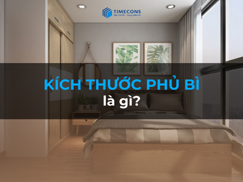 Giải thích sự khác biệt giữa kích thước lọt lòng và phủ bì khi đo chiều cao cửa phòng ngủ