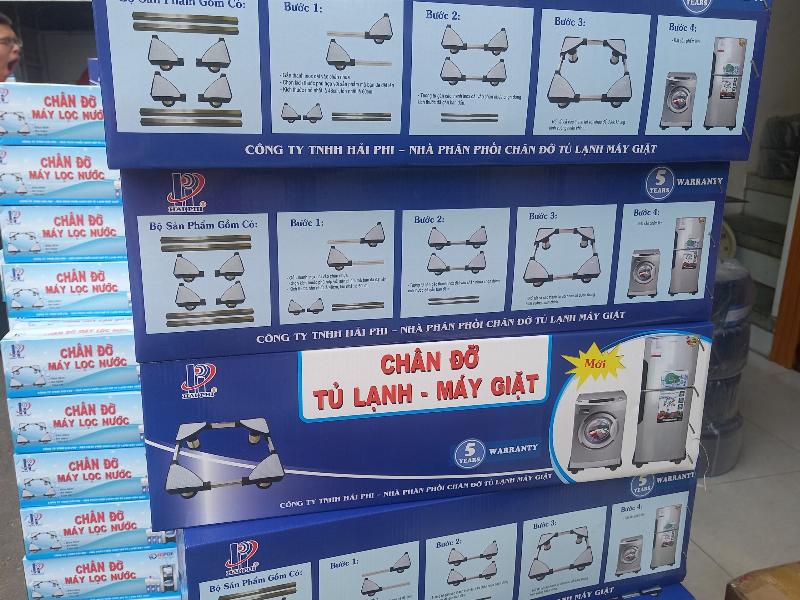 Lợi ích không ngờ khi sử dụng chân đế máy giặt cho gia đình Việt, giảm rung, chống ẩm, nâng cao máy