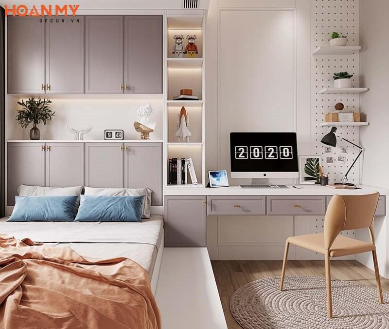 Lựa chọn nội thất thông minh cho phòng ngủ nhỏ gọn