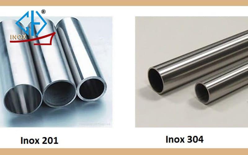 Phân biệt các loại inox 201 và 304 cho chân máy giặt để chọn đúng