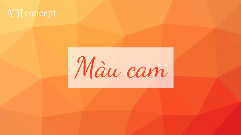 Phối màu xanh dương và vàng cam trong nội thất, mang lại vẻ trẻ trung và năng động