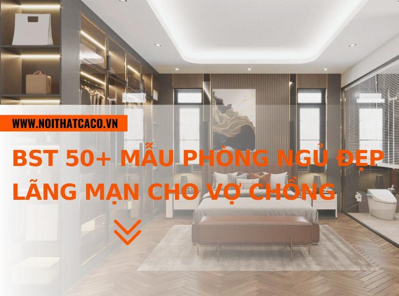 Hinh anh phong ngu dep lang man cho vo chong voi anh sang am ap
