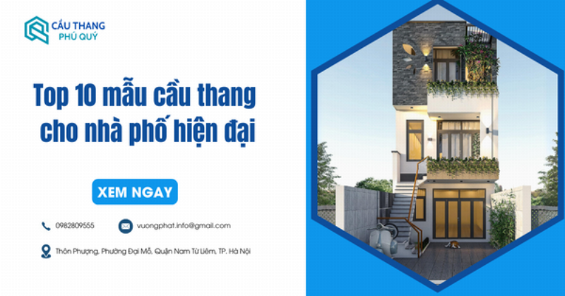 Chiếu nghỉ cầu thang đẹp với vật liệu gỗ và kính, tạo không gian sang trọng và hiện đại cho ngôi nhà