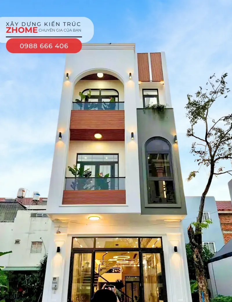Thiết kế nhà cấp 4 hiện đại với 3 phòng ngủ, không gian mở, đầy đủ ánh sáng tự nhiên.