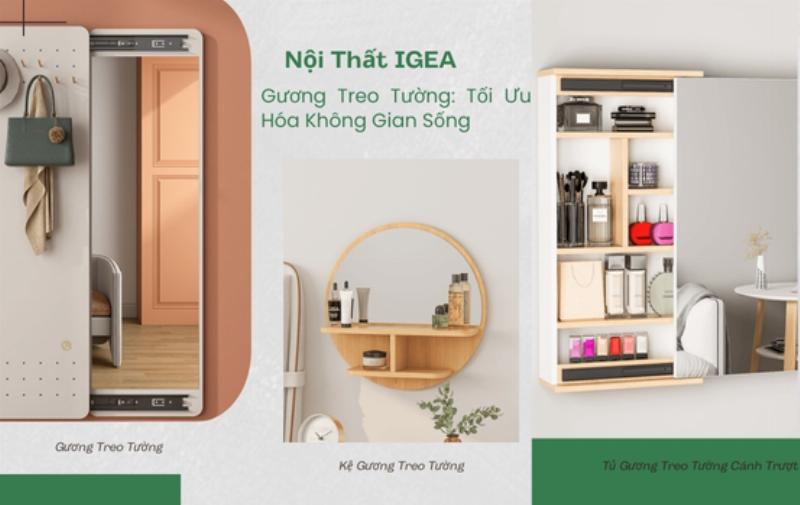 Tủ treo tường phòng ngủ hiện đại giúp tối ưu không gian và tăng thẩm mỹ cho căn phòng