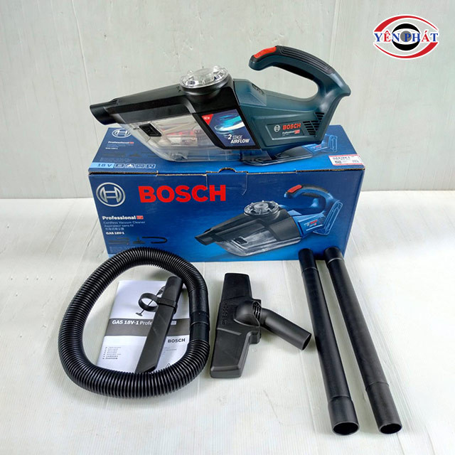 Máy hút bụi cầm tay dùng pin Bosch GAS 18V-1 lực hút mạnh