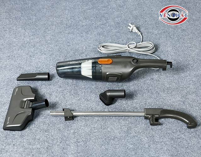 Máy hút bụi cầm tay mini Deerma DX115C thiết kế 2 trong 1 linh hoạt