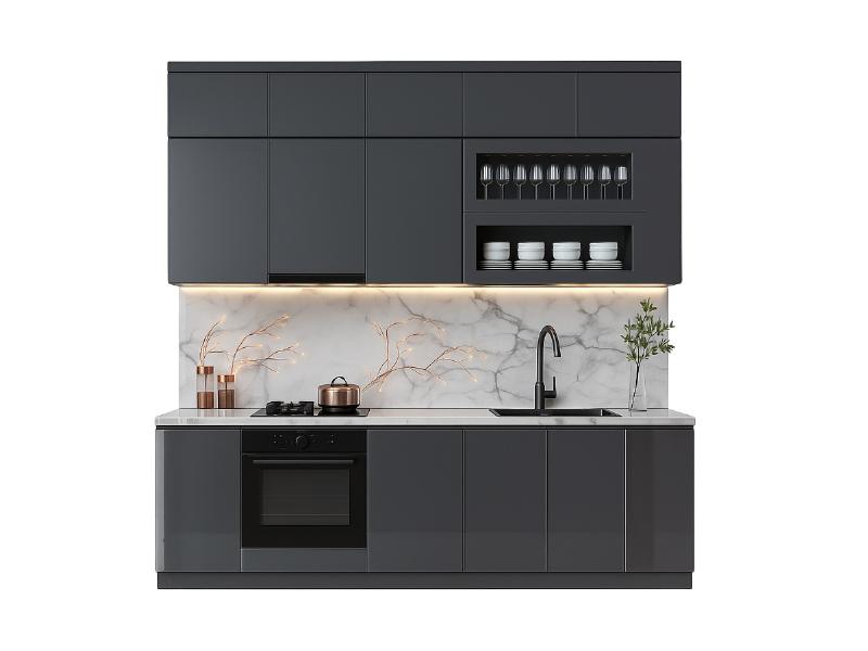 Bàn tay đang lau chùi bề mặt tủ quần áo 3 cánh bằng gỗ công nghiệp, thể hiện sự sạch sẽ và bóng bẩy. Ánh sáng nhẹ chiếu vào làm nổi bật vân gỗ, không gian xung quanh gọn gàng.