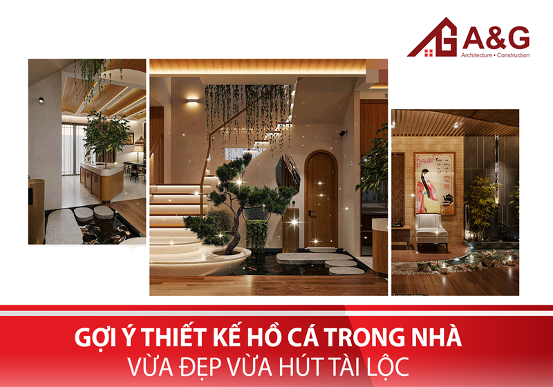 Ý tưởng kết hợp bể thủy sinh vào không gian sống hiện đại và sang trọng