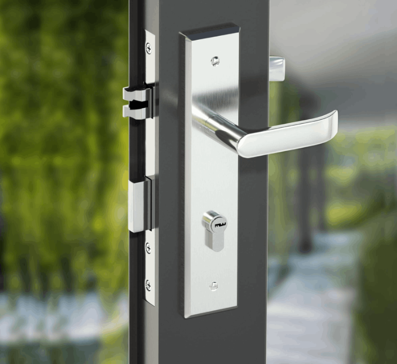 Khóa tay gạt hiện đại và các loại chất liệu phổ biến cho nội thất gia đình
