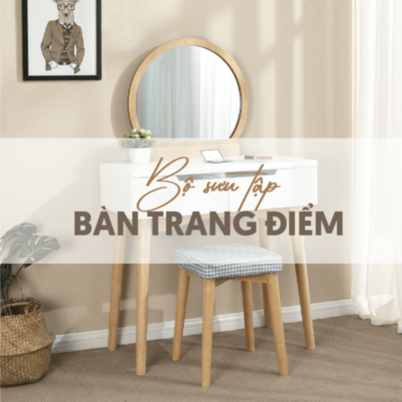 Cách chọn bàn trang điểm treo tường phù hợp với không gian và phong cách