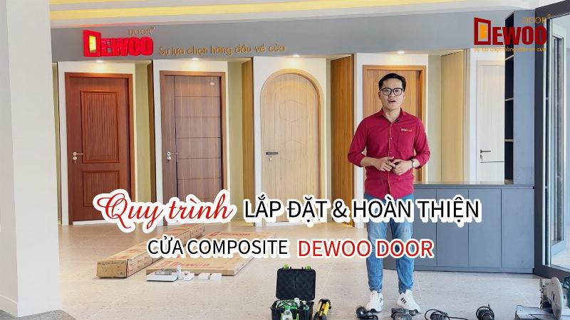 Quy trình lắp đặt chốt cửa lùa từng bước trên cửa gỗ đơn giản