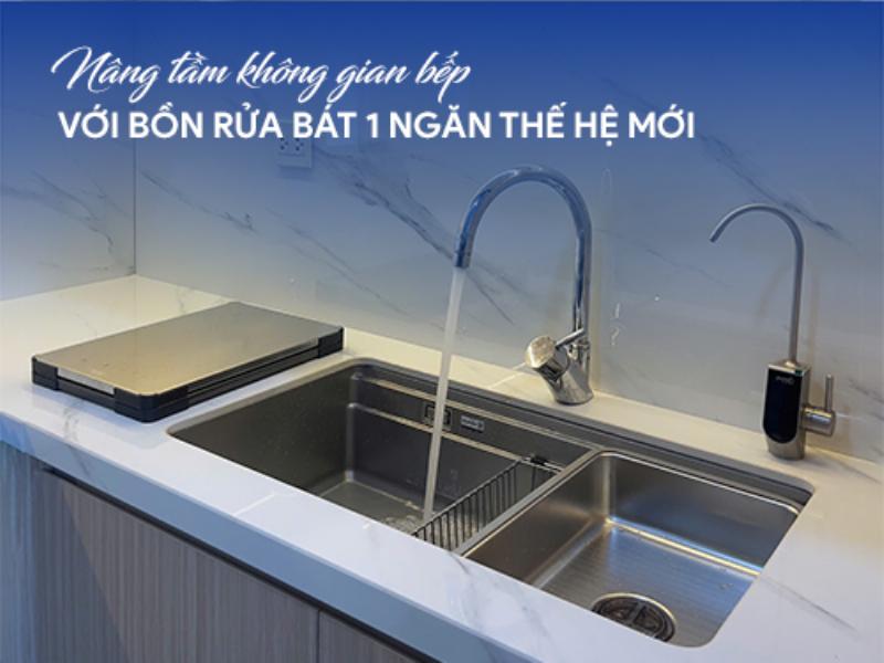 Một lựa chọn kệ rửa chén thông minh, tối ưu không gian bếp