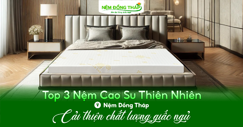 Không gian phòng ngủ thanh tịnh với nệm êm ái, gối cao cấp, tạo điều kiện tối ưu cho thời gian ngủ hợp lý