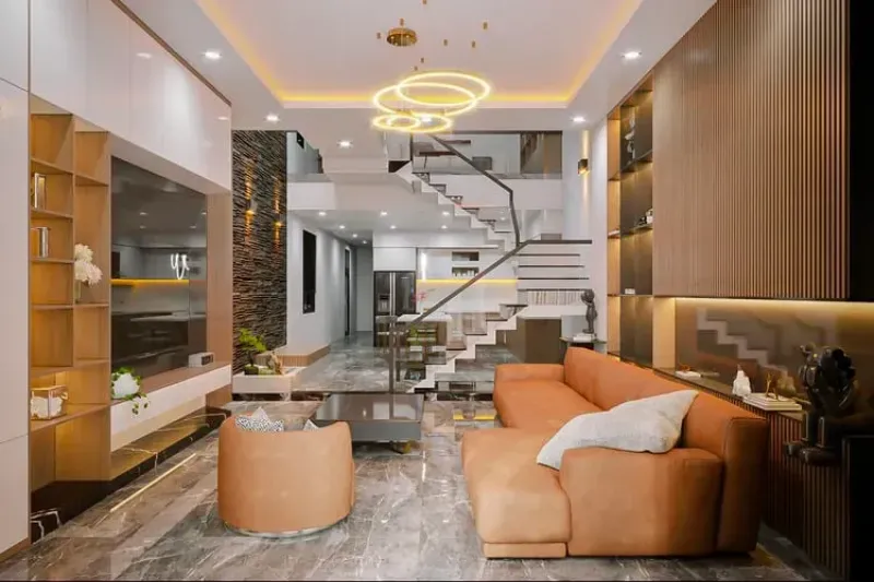Các mẫu vách ngăn cầu thang đẹp hiện đại phổ biến nhất hiện nay