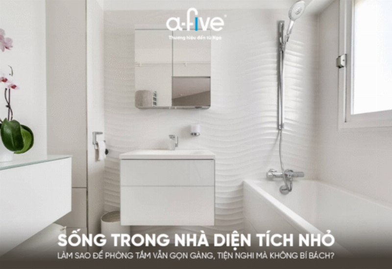 Mẹo chọn mua và bố trí tủ nhà tắm thông minh, tối ưu không gian.