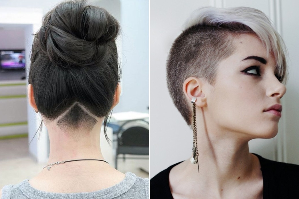 Tóc nữ Side Undercut phá cách