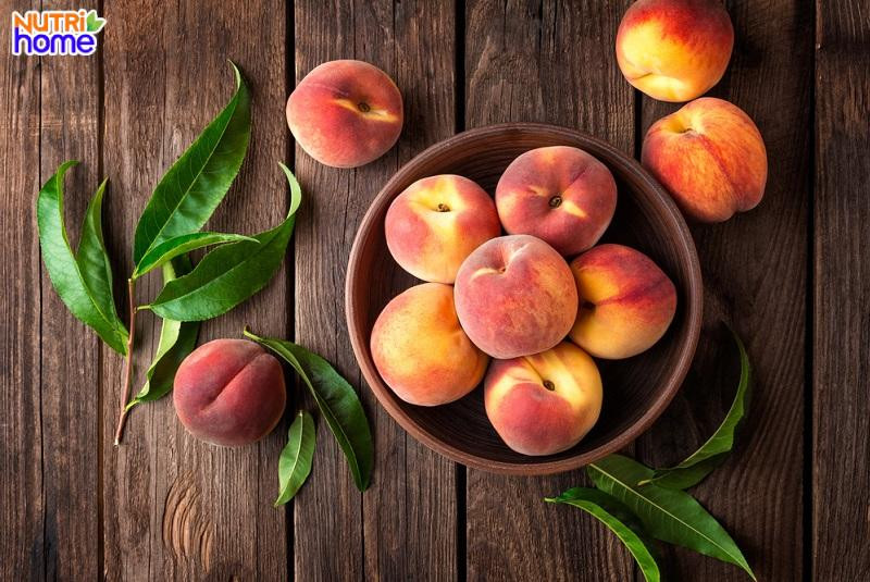 Những quả đào tươi mọng, bổ sung vitamin D và nhiều dưỡng chất khác