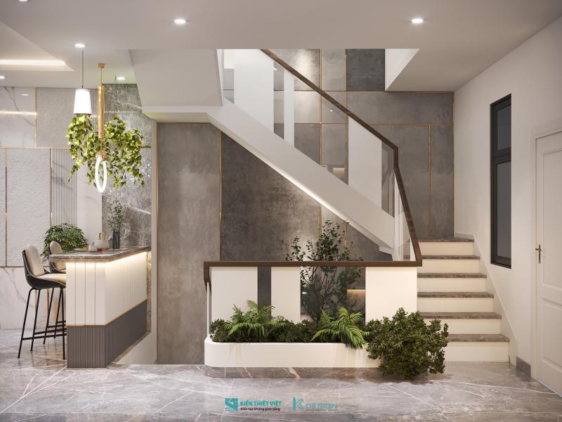 Trang trí cầu thang đẹp với ý tưởng nghệ thuật