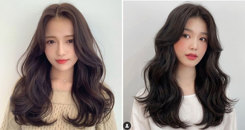 Mặt tròn nhỏ hợp tóc Lob hoặc xoăn nhẹ