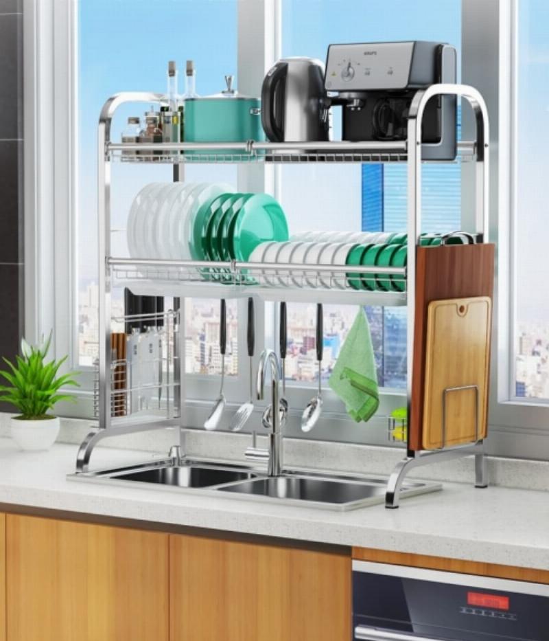 Cách vệ sinh kệ chén inox đúng cách, giữ bền đẹp