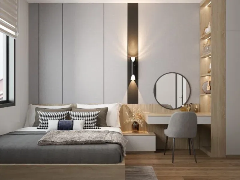 Cách đặt gương toàn thân trong phòng ngủ ở Bình Dương tối ưu không gian