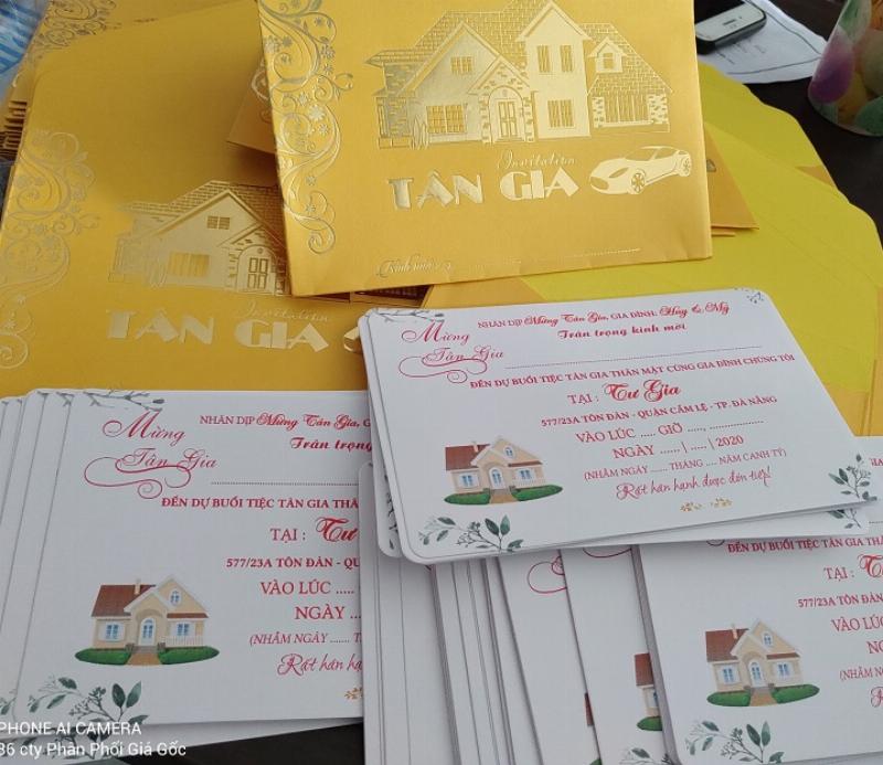 Hình ảnh minh họa lời chúc tân gia độc đáo, ý nghĩa trên phong bì
