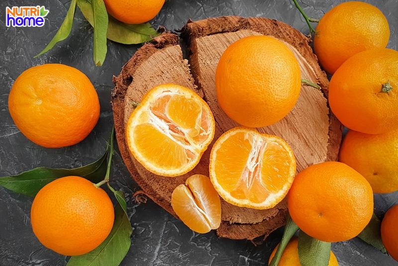 Những lát cam tươi mọng, nguồn bổ sung vitamin D tự nhiên hiệu quả