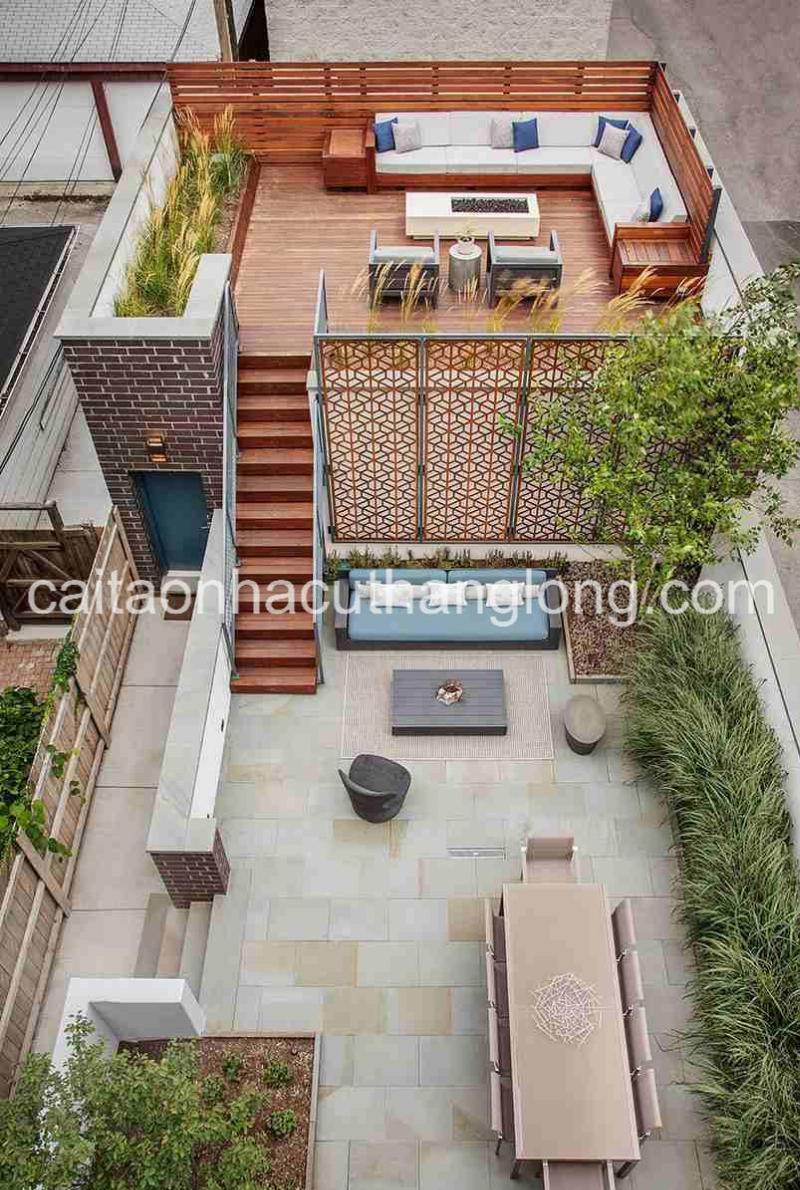Những ý tưởng sáng tạo cho tiểu cảnh sân thượng đẹp và tiết kiệm diện tích