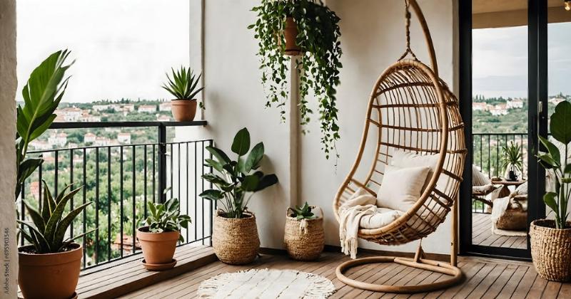 Ý tưởng trang trí ban công sân thượng nhỏ gọn và tiện lợi