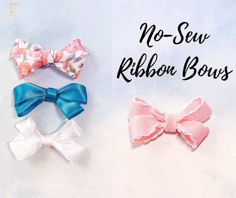 Nơ vải nỉ handmade với màu sắc ấm áp, dễ dàng tự làm tại nhà