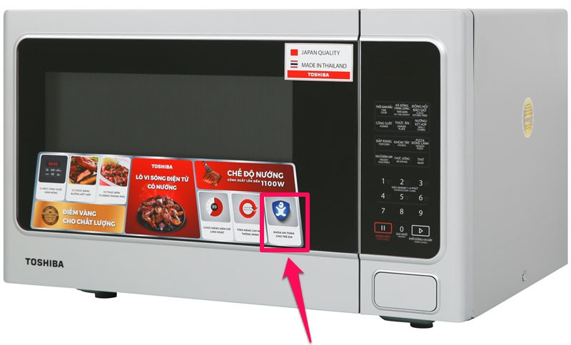 Lò vi sóng Toshiba ER-SGS34(S1)VN dung tích 34 lít