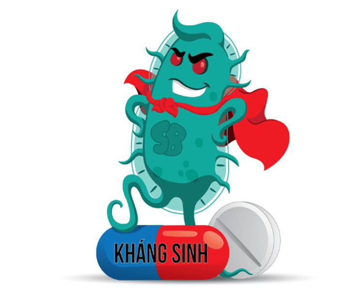 Sử dụng kháng sinh không đúng cách tạo điều kiện cho vi khuẩn đề kháng thuốc