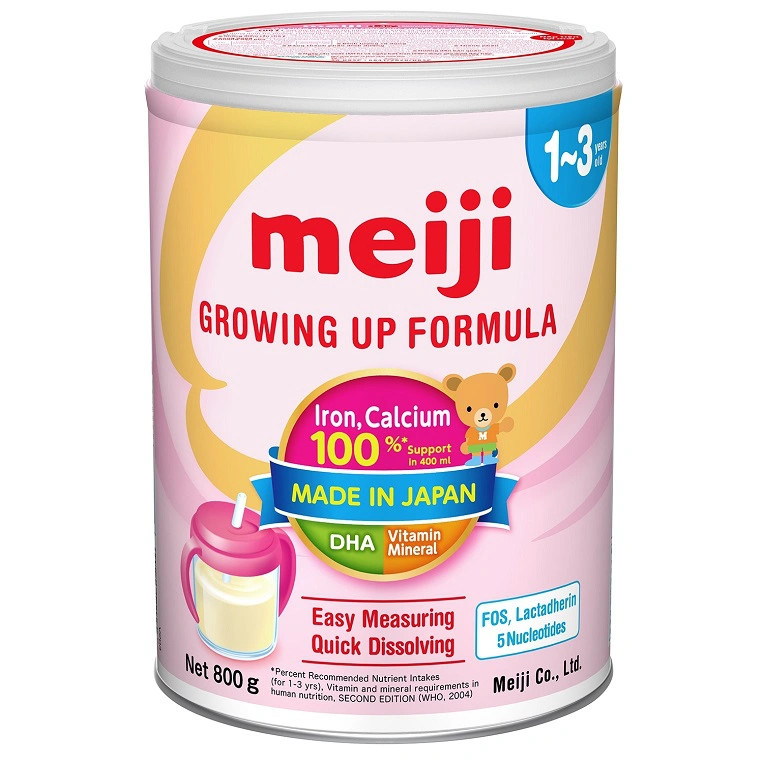 Sữa Meiji Growing Up Formula, sản phẩm sữa bột cho bé 12-36 tháng hỗ trợ tăng cân